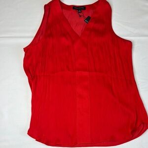 Banana Republic Red Sleeveless Tank Top